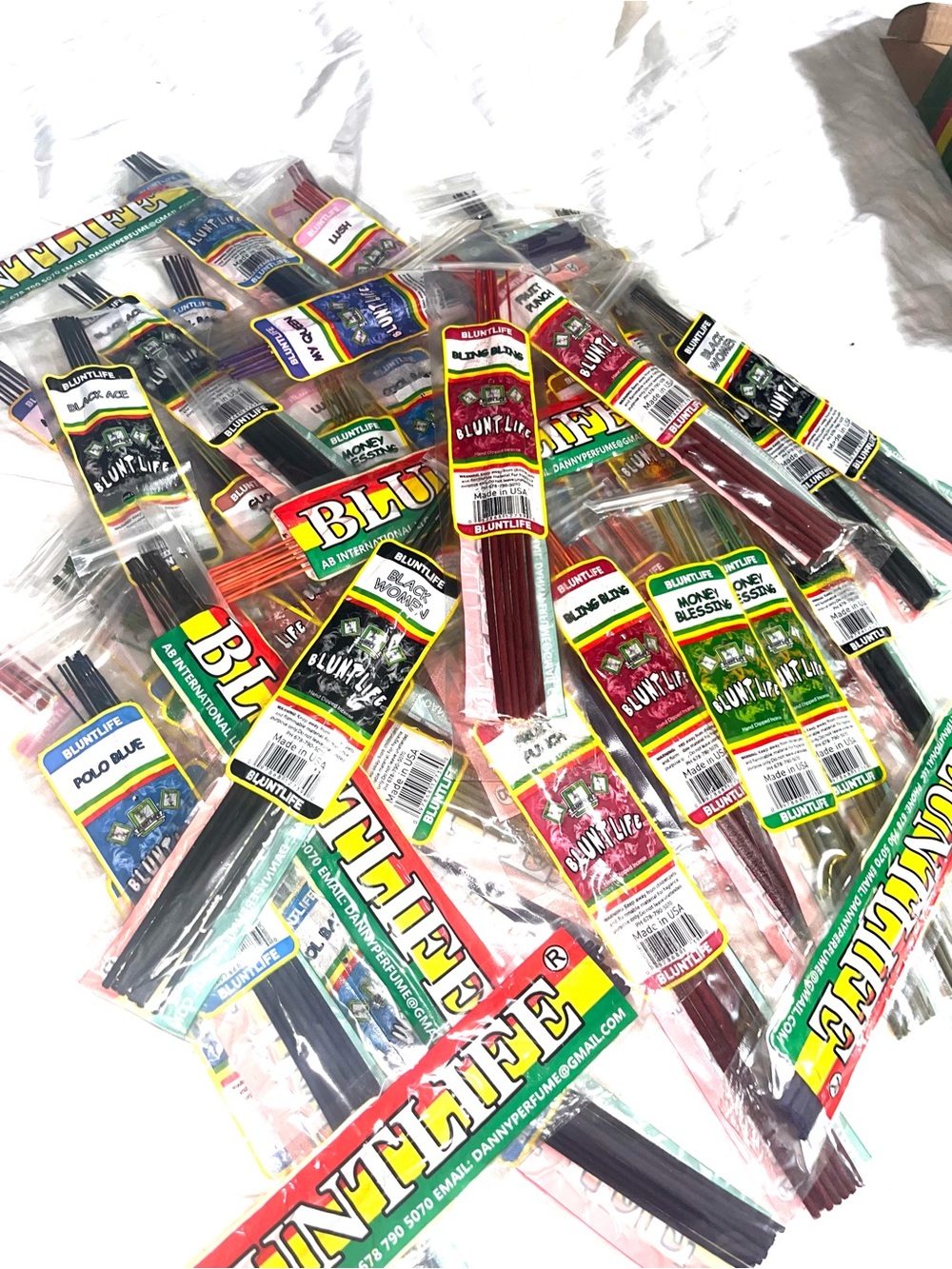 BluntLife incense Blunt Life Hand Dipped Incense Sticks 
x15 Pack Bundle